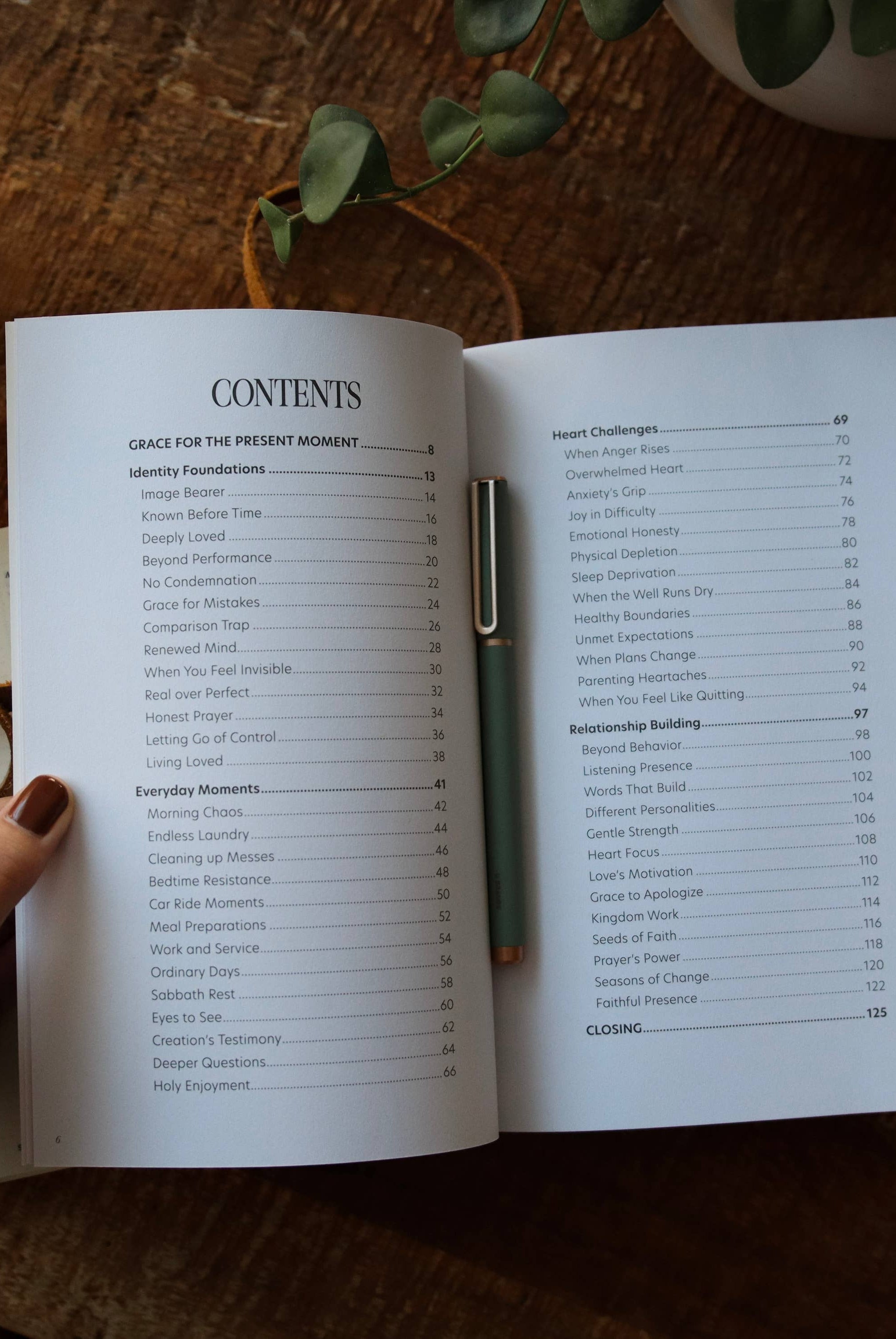 Present Grace: A 52-Week Devotional for Moms (Gift Book)-11- Gift/Home-Truth and Light-Usher & Co - Women's Boutique Located in Atoka, OK and Durant, OK