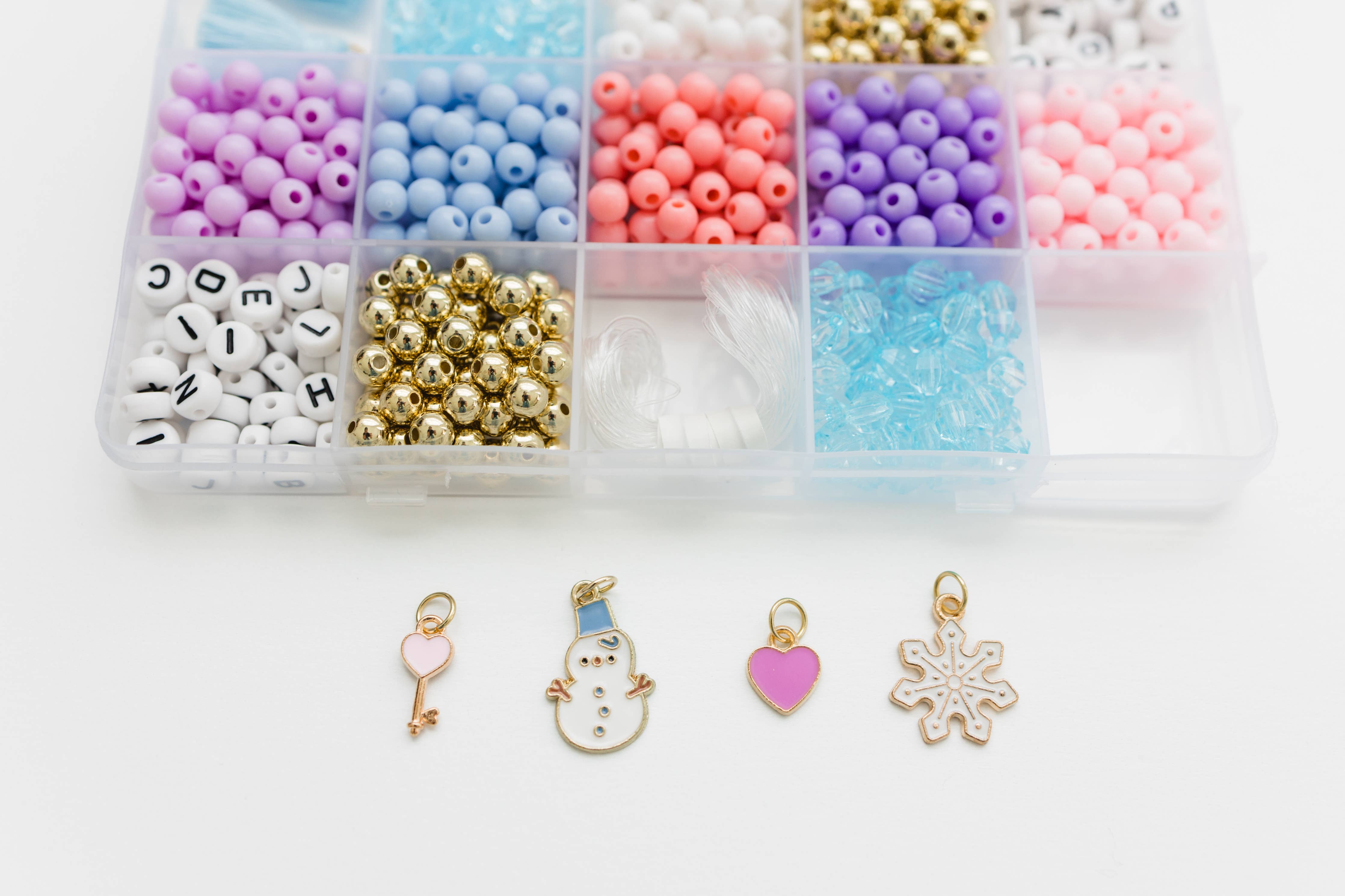 Winter Wonderland Stretchy Bracelet Kit -11- Gift/Home-Stacked Sweetly-Usher & Co - Women's Boutique Located in Atoka, OK and Durant, OK