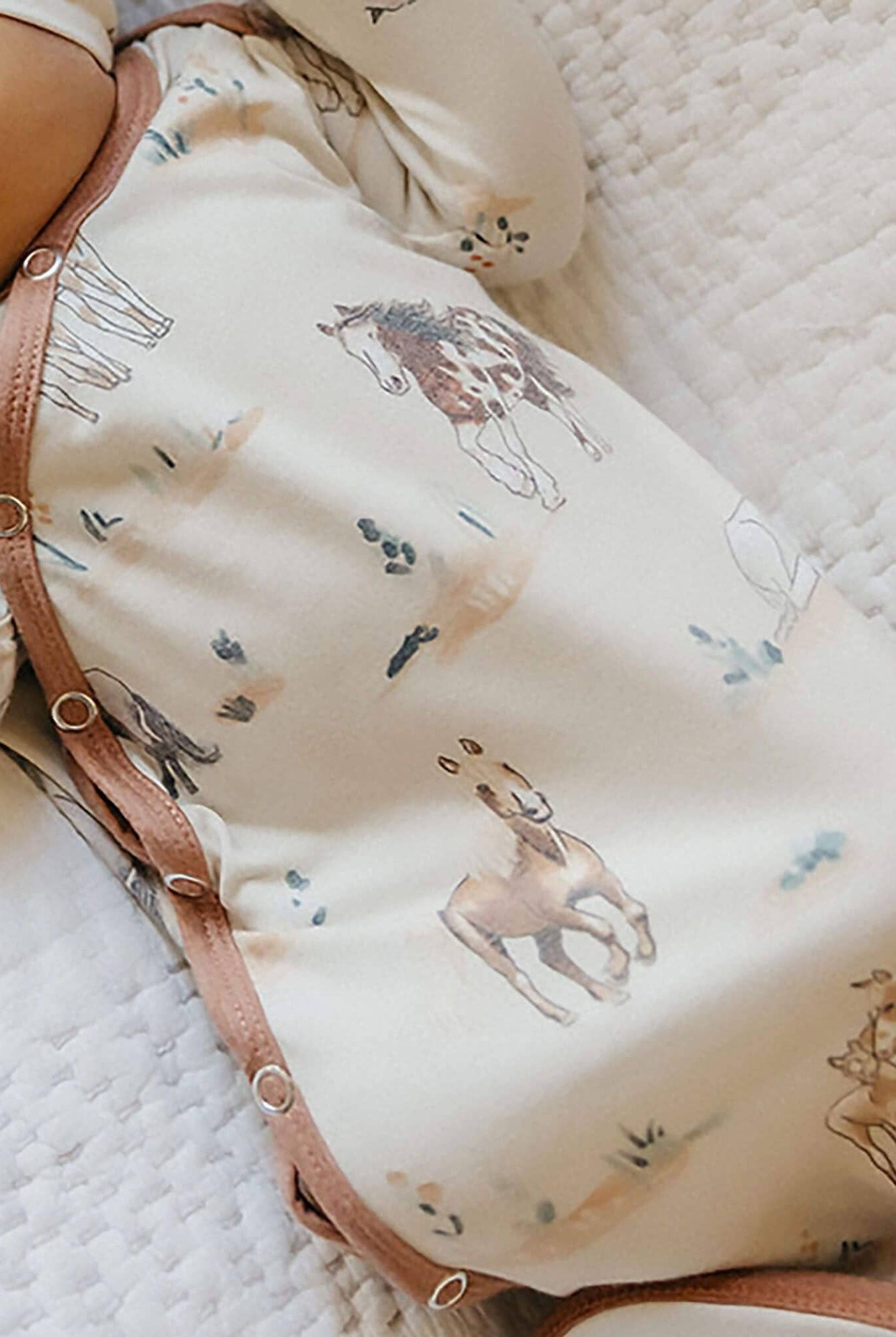Copper Pearl: Newborn Knotted Gown - Montana-12- Baby/Kids/Men-Copper Pearl-Usher & Co - Women's Boutique Located in Atoka, OK and Durant, OK