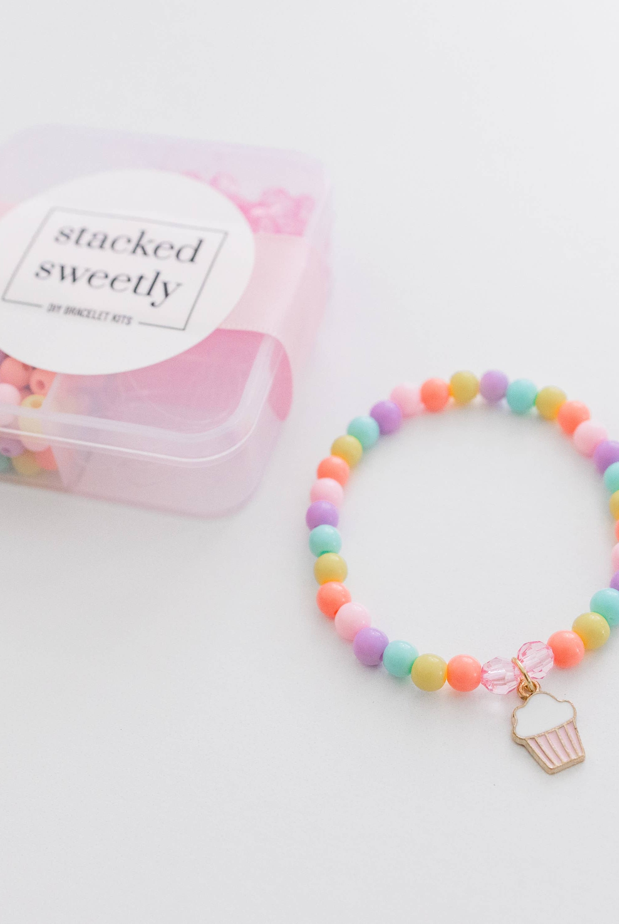 Mini Sweet Treat Bracelet Kit-Birthday Cupcake -11- Gift/Home-Stacked Sweetly-Usher & Co - Women's Boutique Located in Atoka, OK and Durant, OK