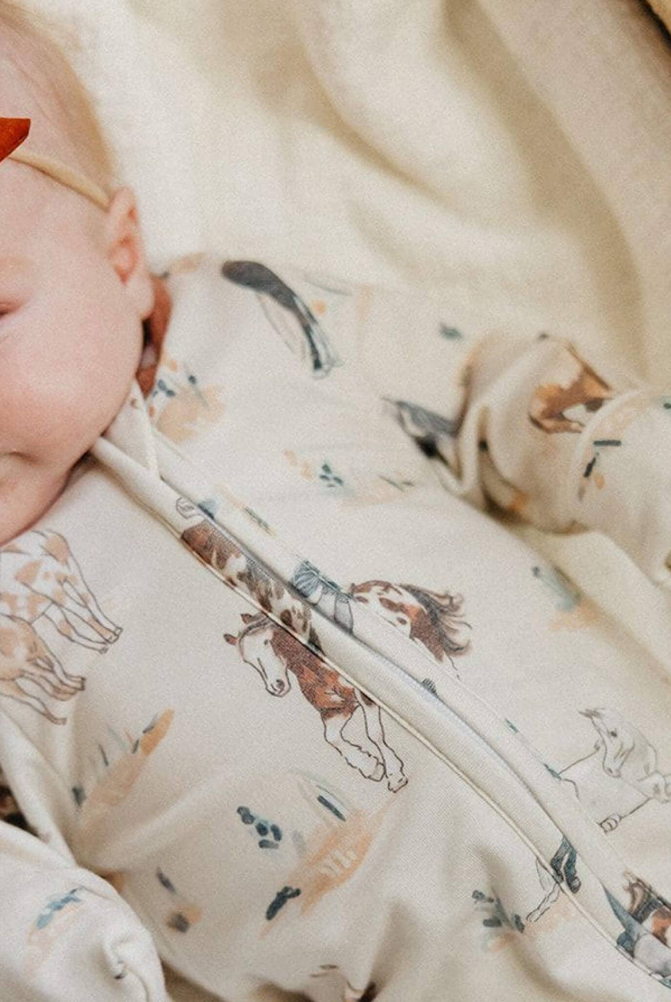 Copper Pearl: Zip-Up Footie Pajama - Montana-12- Baby/Kids/Men-Copper Pearl-Usher & Co - Women's Boutique Located in Atoka, OK and Durant, OK