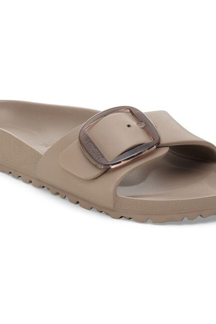 Birkenstock: Madrid Big Buckle Eva - Gray Taupe N-9- Shoes-Birkenstock-Usher & Co - Women's Boutique Located in Atoka, OK and Durant, OK