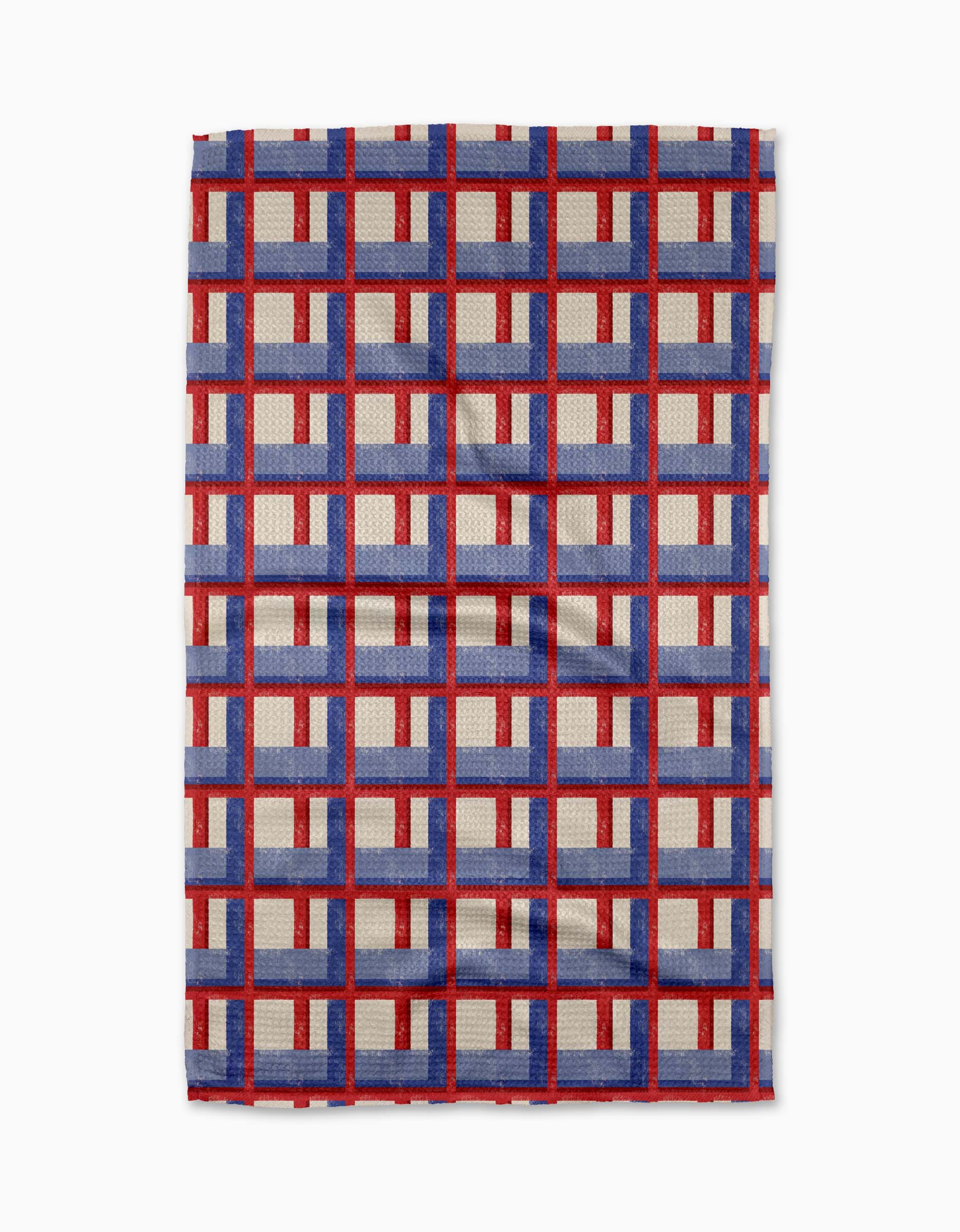 GEOMETRY: Cielo Grid Tea Towel-11- Gift/Home-Geometry-Usher & Co - Women's Boutique Located in Atoka, OK and Durant, OK