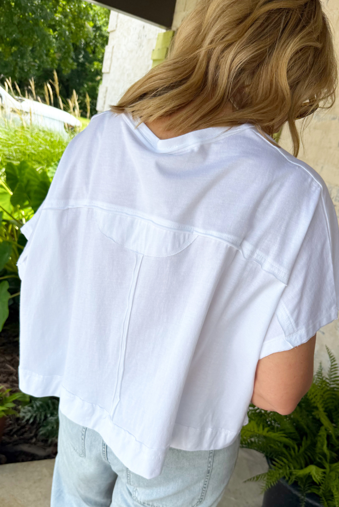 The Donna Tee-1- Tops-Zenana-Usher & Co - Women's Boutique Located in Atoka, OK and Durant, OK