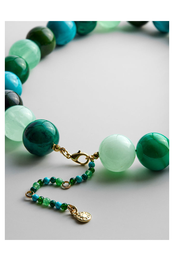 Baublebar: Jane Beaded Necklace - Blue Multi-7- Jewelry-Baublebar-Usher & Co - Women's Boutique Located in Atoka, OK and Durant, OK