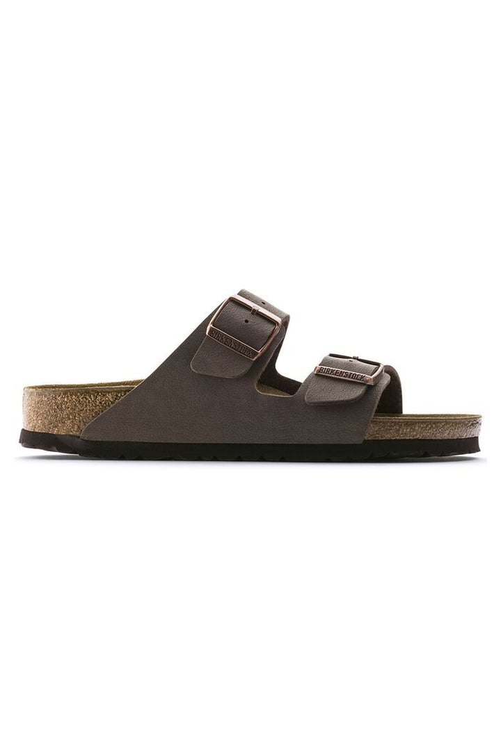 Birkenstock: Arizona Birko-Flor - Nubuck Mocha-9- Shoes-Birkenstock-Usher & Co - Women's Boutique Located in Atoka, OK and Durant, OK