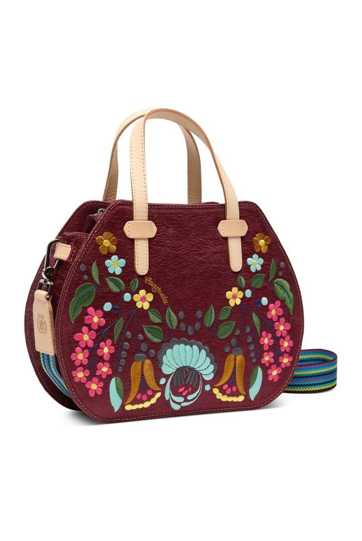 Consuela: Lady Bird Satchel-Amber-10- Bags/Wallets-CONSUELA-Usher & Co - Women's Boutique Located in Atoka, OK and Durant, OK