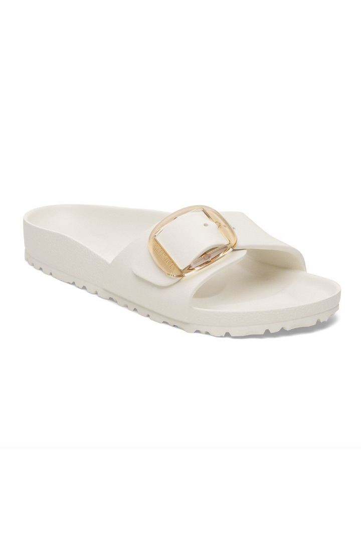 Birkenstock: Madrid Big Buckle Eva - Eggshell N-9- Shoes-Birkenstock-Usher & Co - Women's Boutique Located in Atoka, OK and Durant, OK