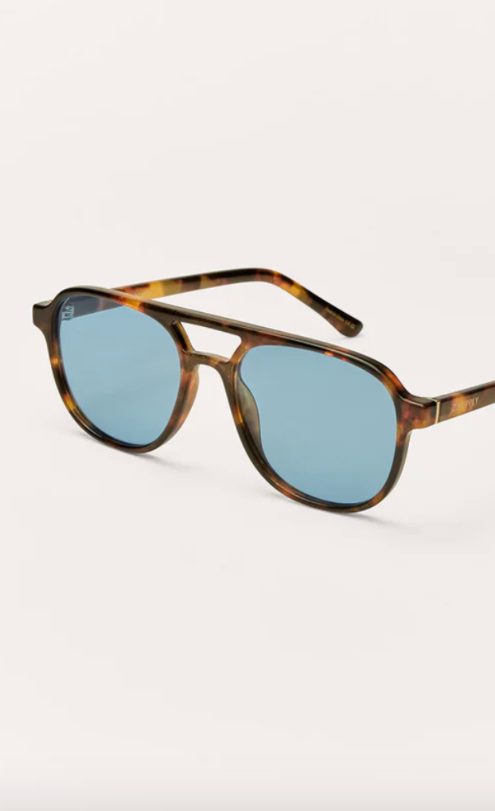 Z Supply: Tourist Tort-Blue Polarized-8- Accessory-ZSupply Eyewear-Usher & Co - Women's Boutique Located in Atoka, OK and Durant, OK