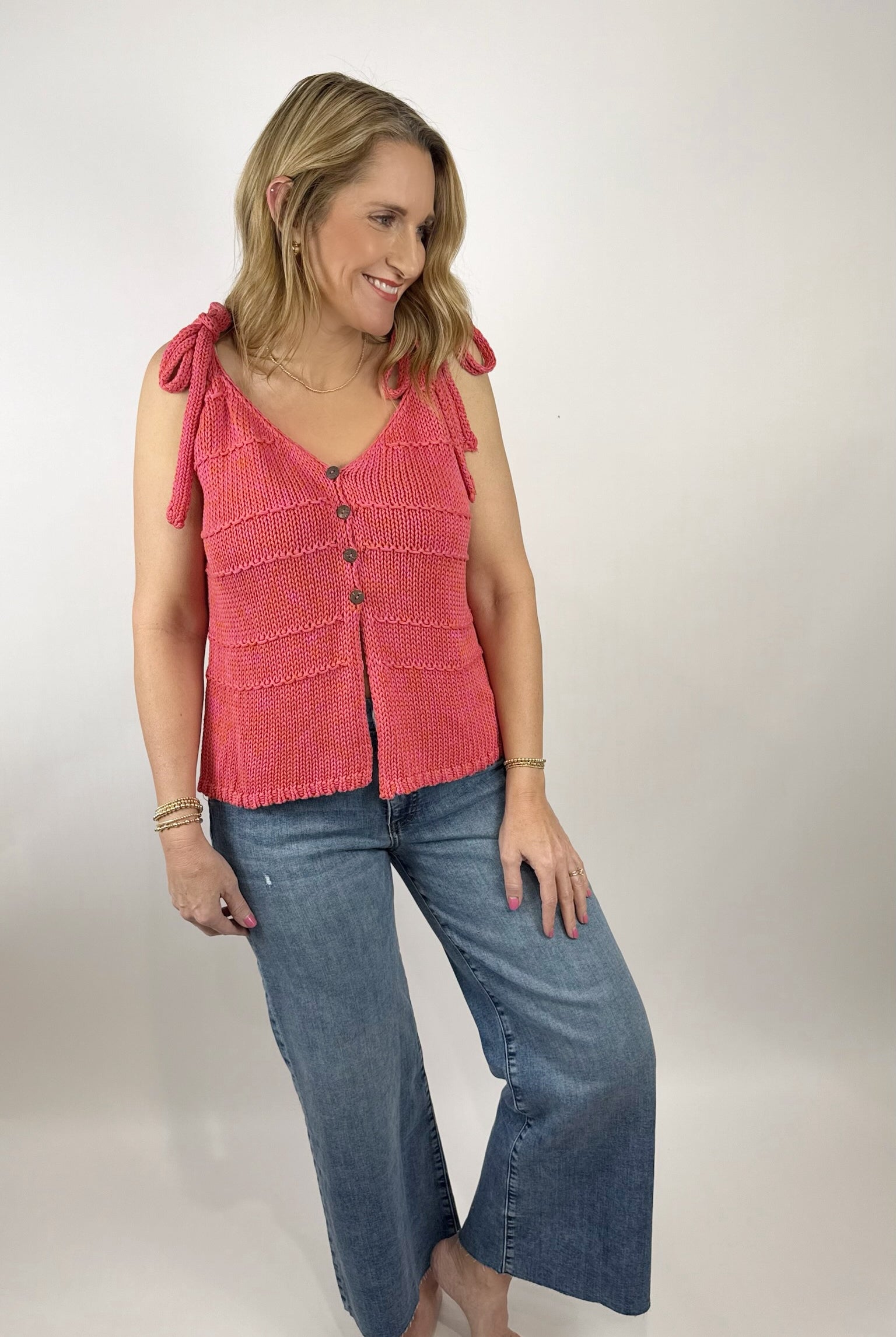 Zoey Sweater Tank-1- Tops-Wishlist-Usher & Co - Women's Boutique Located in Atoka, OK and Durant, OK