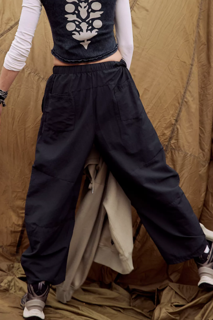FP Movement: Game Day Pant-Black-4- Bottoms-Free People Movement-Usher & Co - Women's Boutique Located in Atoka, OK and Durant, OK