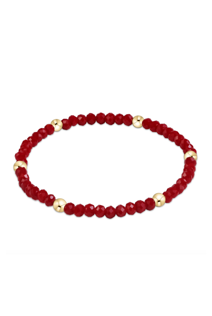 enewton: Gameday Flirty Presence Bracelet-Crimson-7- Jewelry-ENEWTON-Usher & Co - Women's Boutique Located in Atoka, OK and Durant, OK