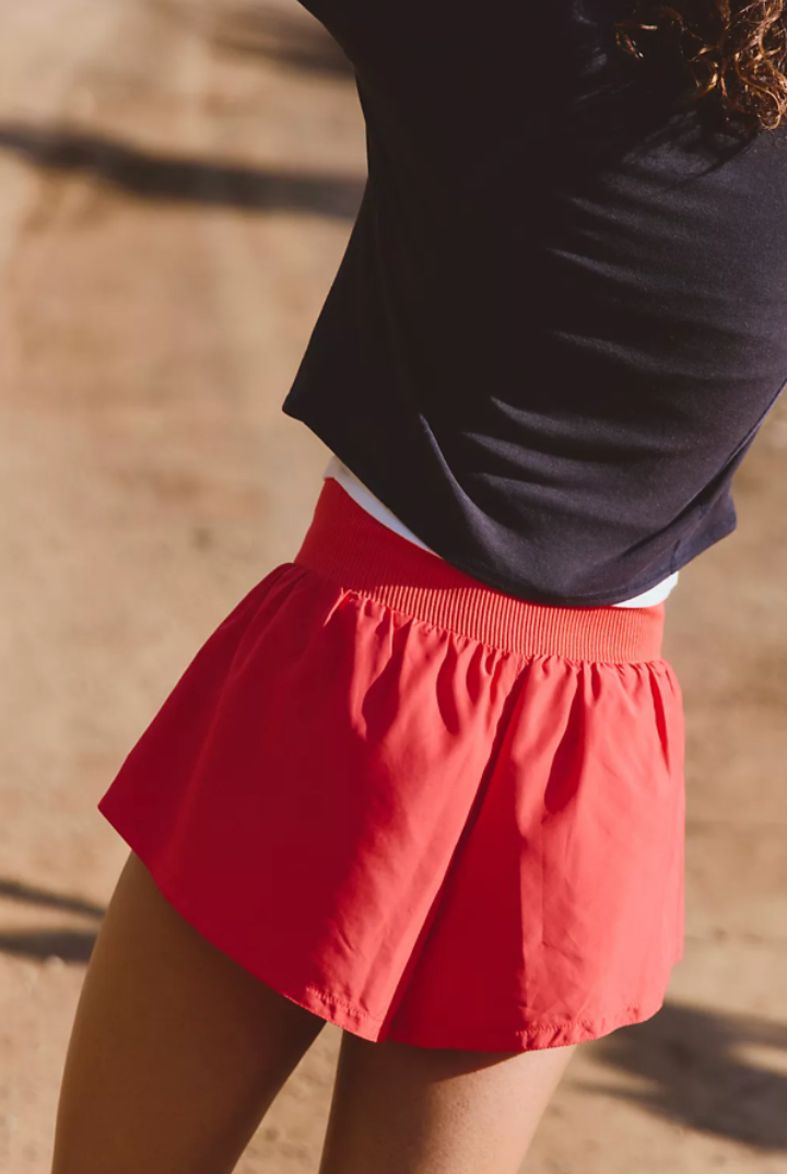 FP Movement: Carpe Diem Shorts-Grapefruit-4- Bottoms-Free People Movement-Usher & Co - Women's Boutique Located in Atoka, OK and Durant, OK