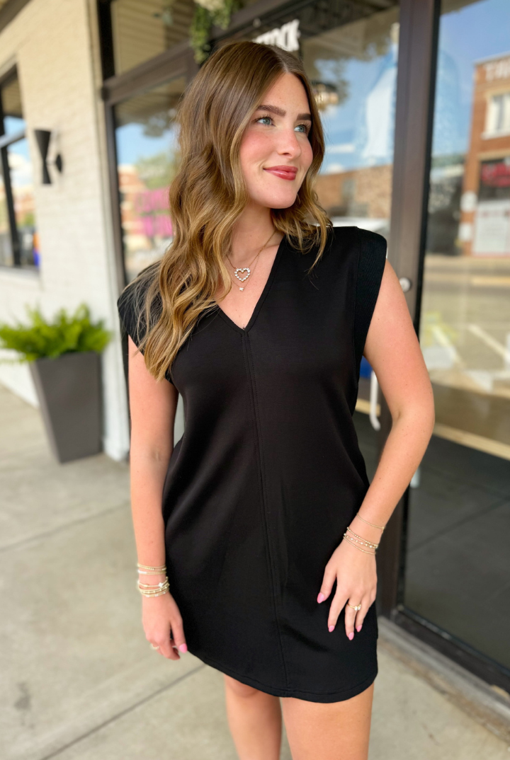 Chic Shift Dress-6- Dress/Romp/Jump-ENTRO-Usher & Co - Women's Boutique Located in Atoka, OK and Durant, OK