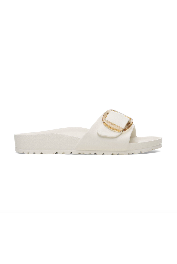 Birkenstock: Madrid Big Buckle Eva - Eggshell N-9- Shoes-Birkenstock-Usher & Co - Women's Boutique Located in Atoka, OK and Durant, OK