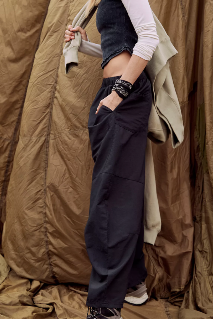 FP Movement: Game Day Pant-Black-4- Bottoms-Free People Movement-Usher & Co - Women's Boutique Located in Atoka, OK and Durant, OK