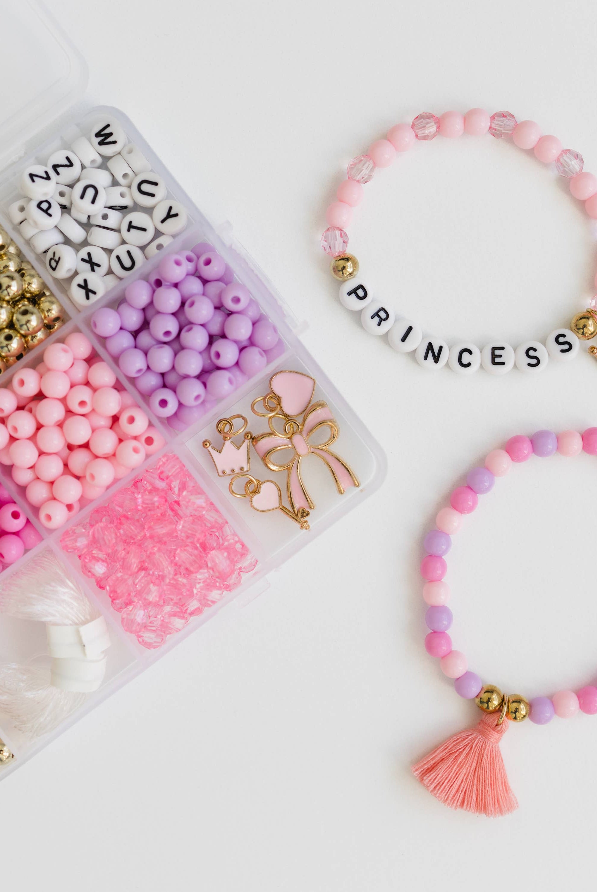 Princess Party Stretchy Bracelet Kit-11- Gift/Home-Stacked Sweetly-Usher & Co - Women's Boutique Located in Atoka, OK and Durant, OK