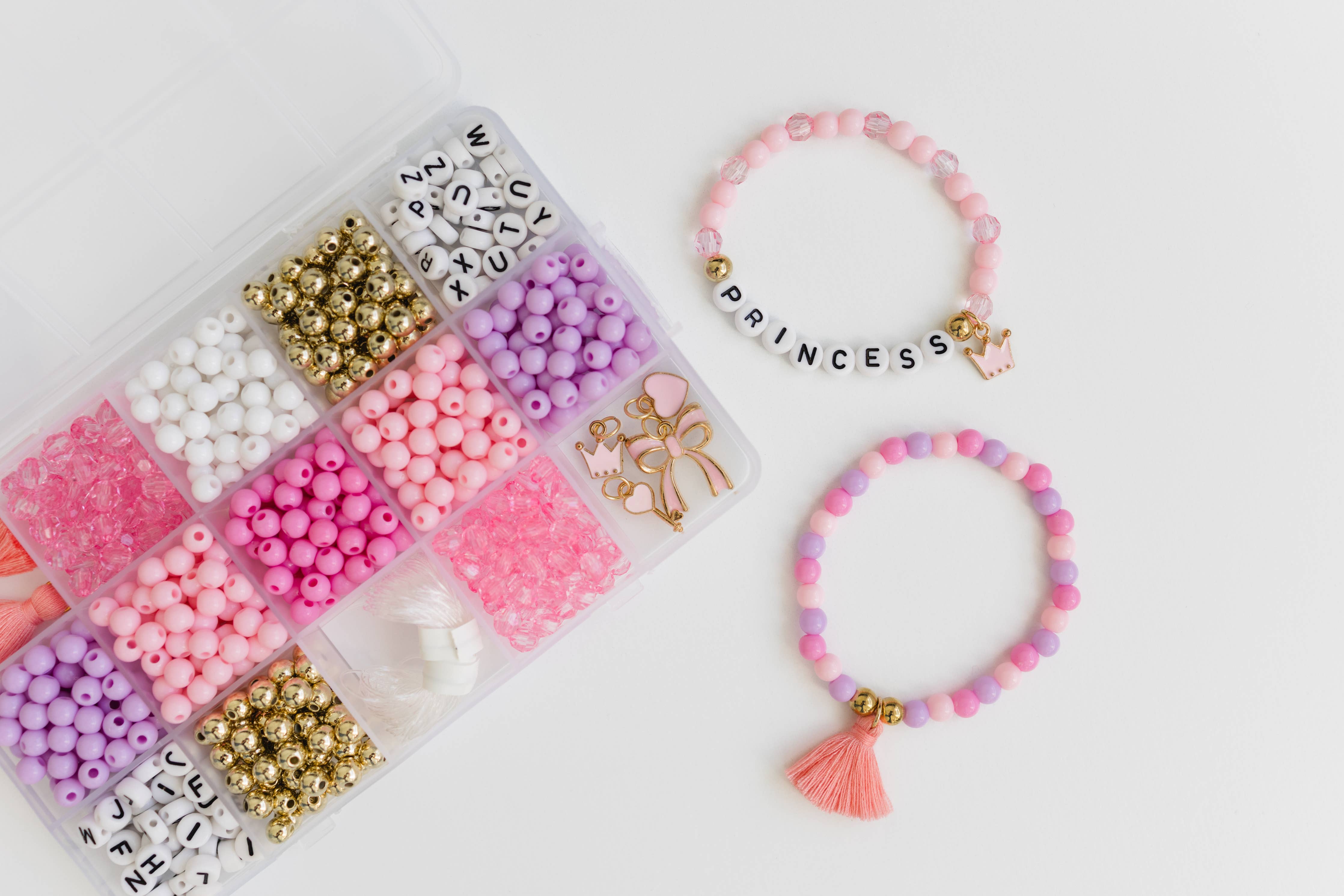Princess Party Stretchy Bracelet Kit-11- Gift/Home-Stacked Sweetly-Usher & Co - Women's Boutique Located in Atoka, OK and Durant, OK