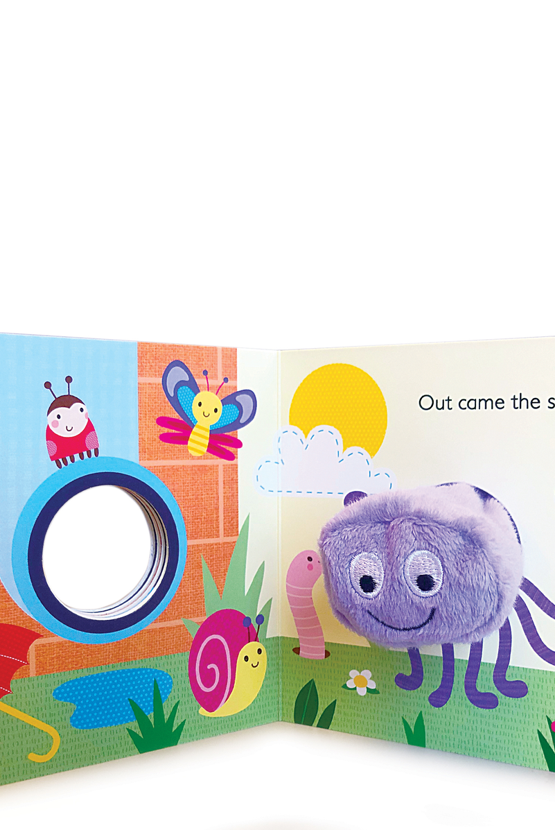 Itsy Bitsy Spider Nursery Rhyme Finger Puppet Board Book-12- Baby/Kids/Men-Cottage Door Press-Usher & Co - Women's Boutique Located in Atoka, OK and Durant, OK