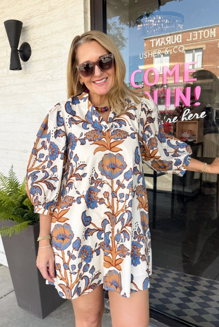 Monaco Dress-6- Dress/Romp/Jump-ENTRO-Usher & Co - Women's Boutique Located in Atoka, OK and Durant, OK