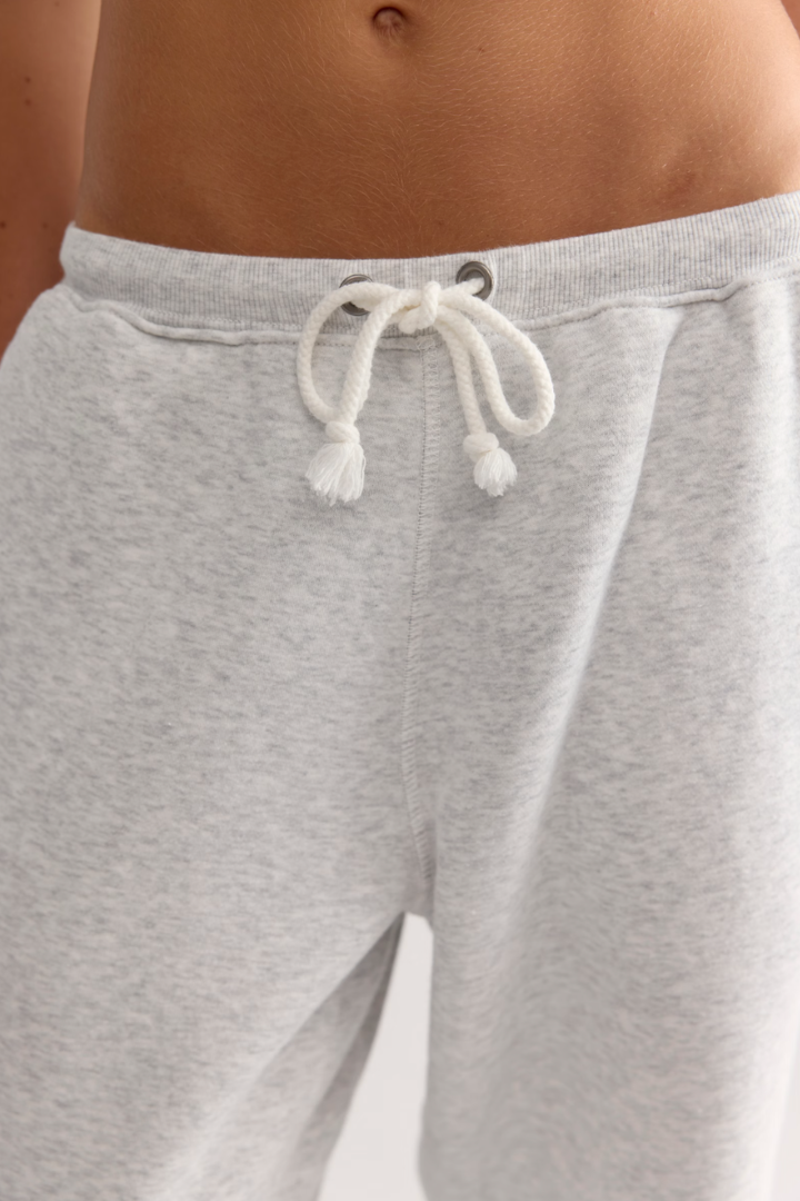 Free People Movement: Final Call Jogger-White Heather Grey-4- Bottoms-Free People Movement-Usher & Co - Women's Boutique Located in Atoka, OK and Durant, OK