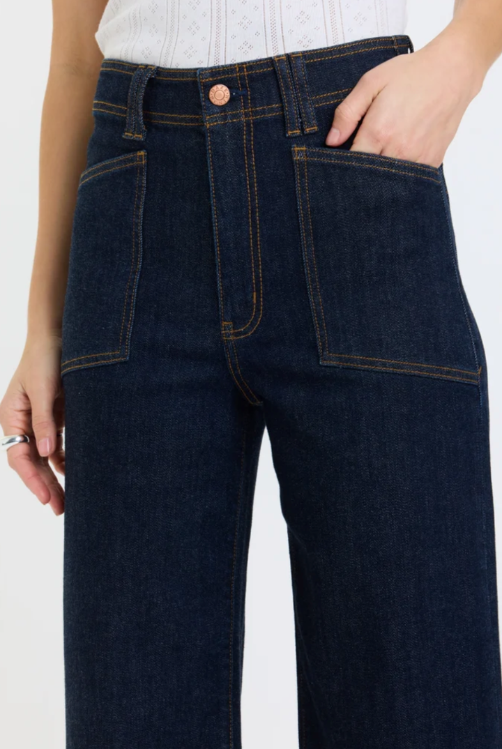 DAZE: Valley Girl-Rinse-5- Denim-DAZE-Usher & Co - Women's Boutique Located in Atoka, OK and Durant, OK