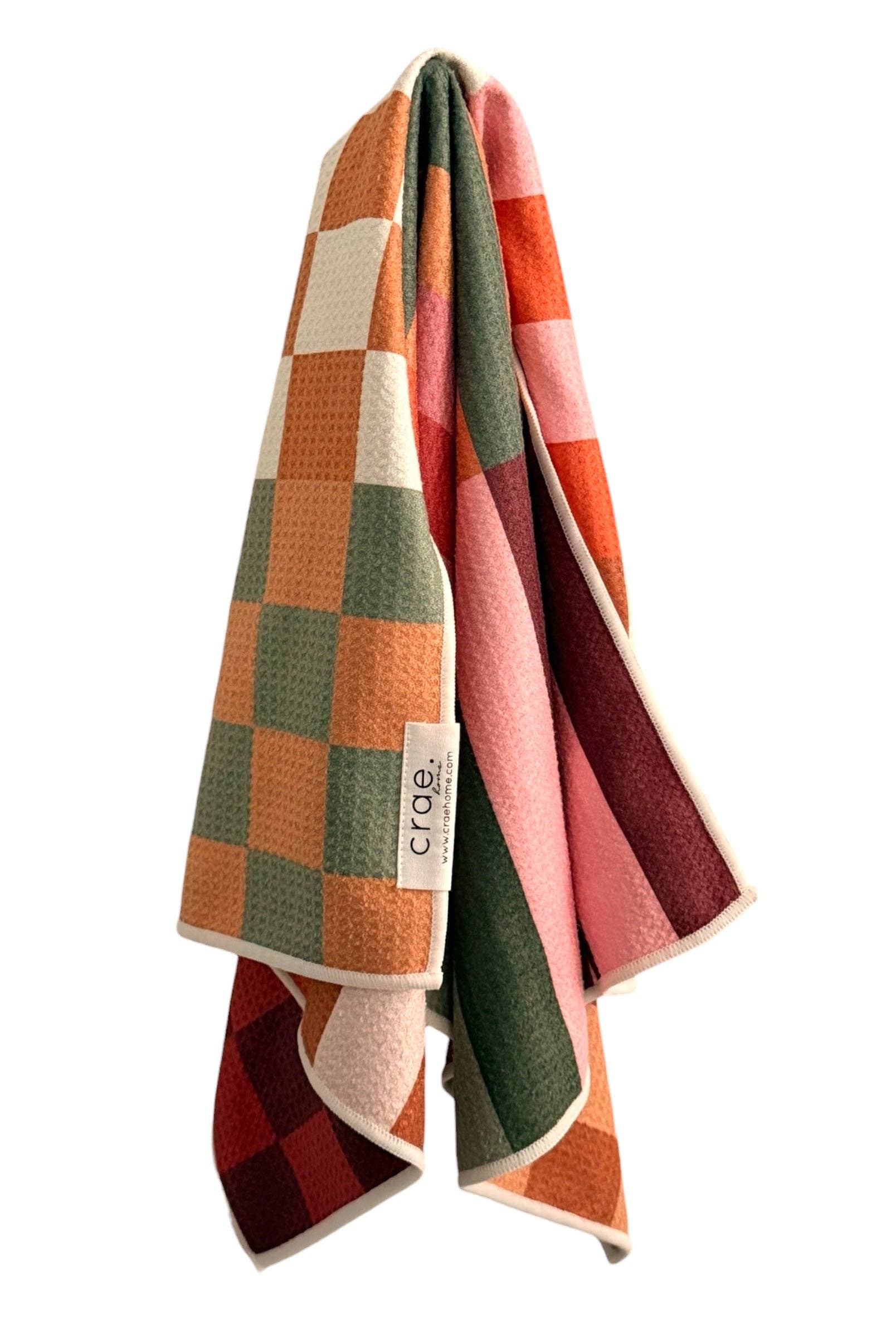 Color Study: Reversible Hand Towel-11- Gift/Home-Crae.Home-Usher & Co - Women's Boutique Located in Atoka, OK and Durant, OK