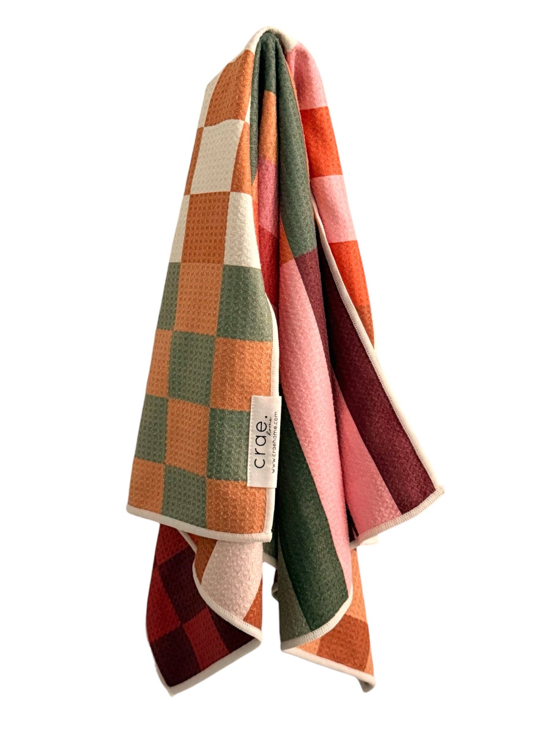 Color Study: Reversible Hand Towel-11- Gift/Home-Crae.Home-Usher & Co - Women's Boutique Located in Atoka, OK and Durant, OK