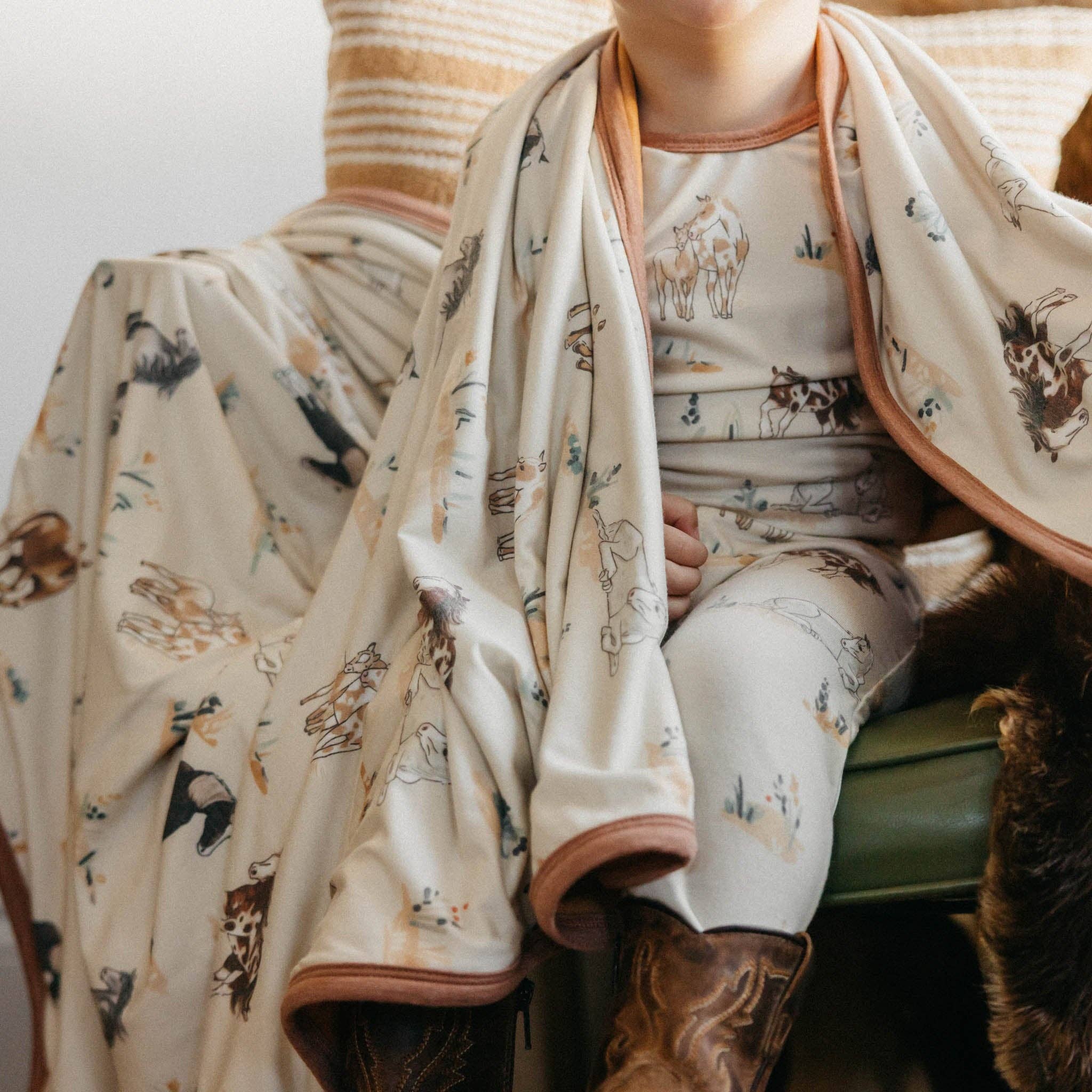 Copper Pearl: Three-Layer Quilt - Montana-12- Baby/Kids/Men-Copper Pearl-Usher & Co - Women's Boutique Located in Atoka, OK and Durant, OK