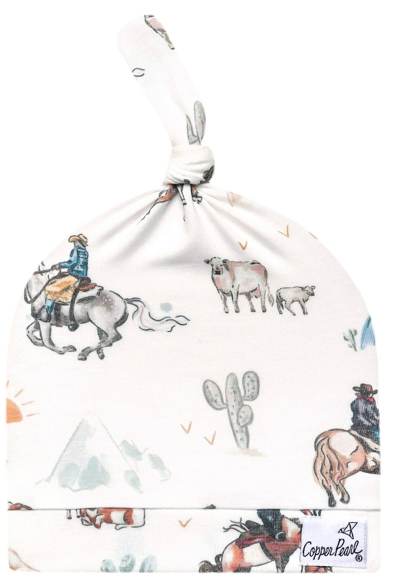 Copper Pearl: Top Knot Hat - Boone-12- Baby/Kids/Men-Copper Pearl-Usher & Co - Women's Boutique Located in Atoka, OK and Durant, OK