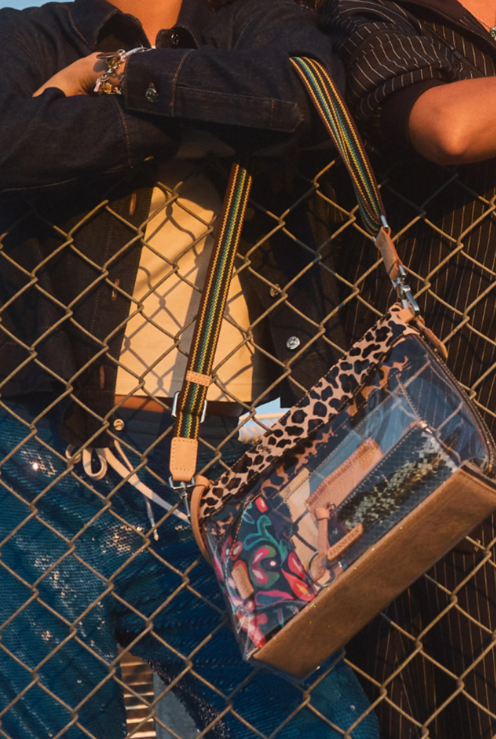 Consuela: Downtown Crossbody - Clear Mona-10- Bags/Wallets-CONSUELA-Usher & Co - Women's Boutique Located in Atoka, OK and Durant, OK