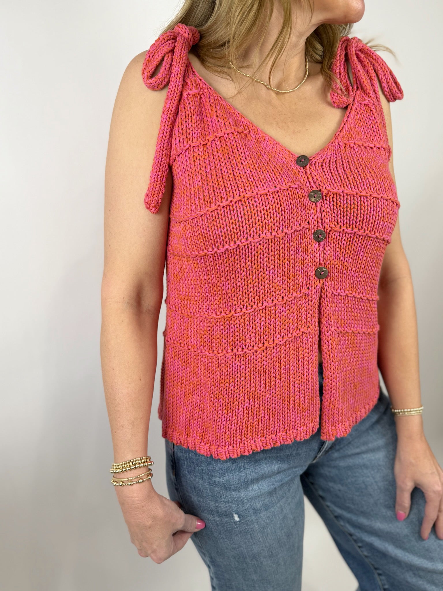 Zoey Sweater Tank-1- Tops-Wishlist-Usher & Co - Women's Boutique Located in Atoka, OK and Durant, OK