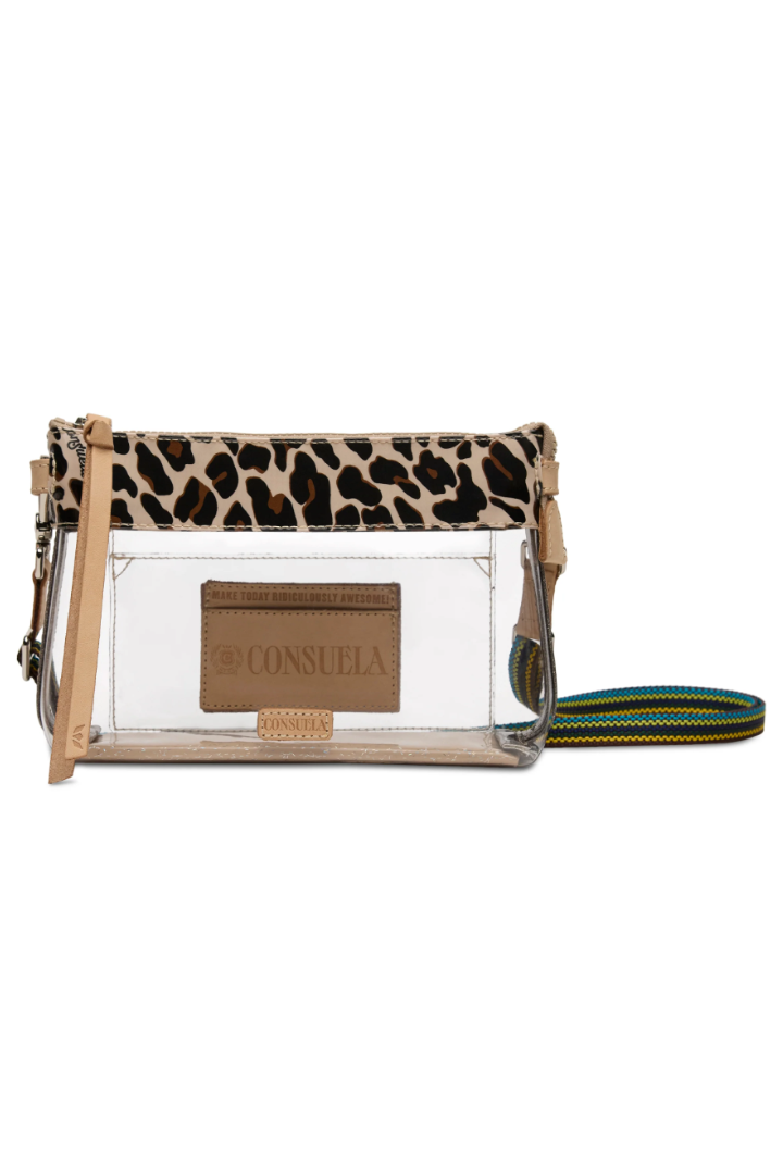 Consuela: Midtown Crossbody - Clear Mona-10- Bags/Wallets-CONSUELA-Usher & Co - Women's Boutique Located in Atoka, OK and Durant, OK