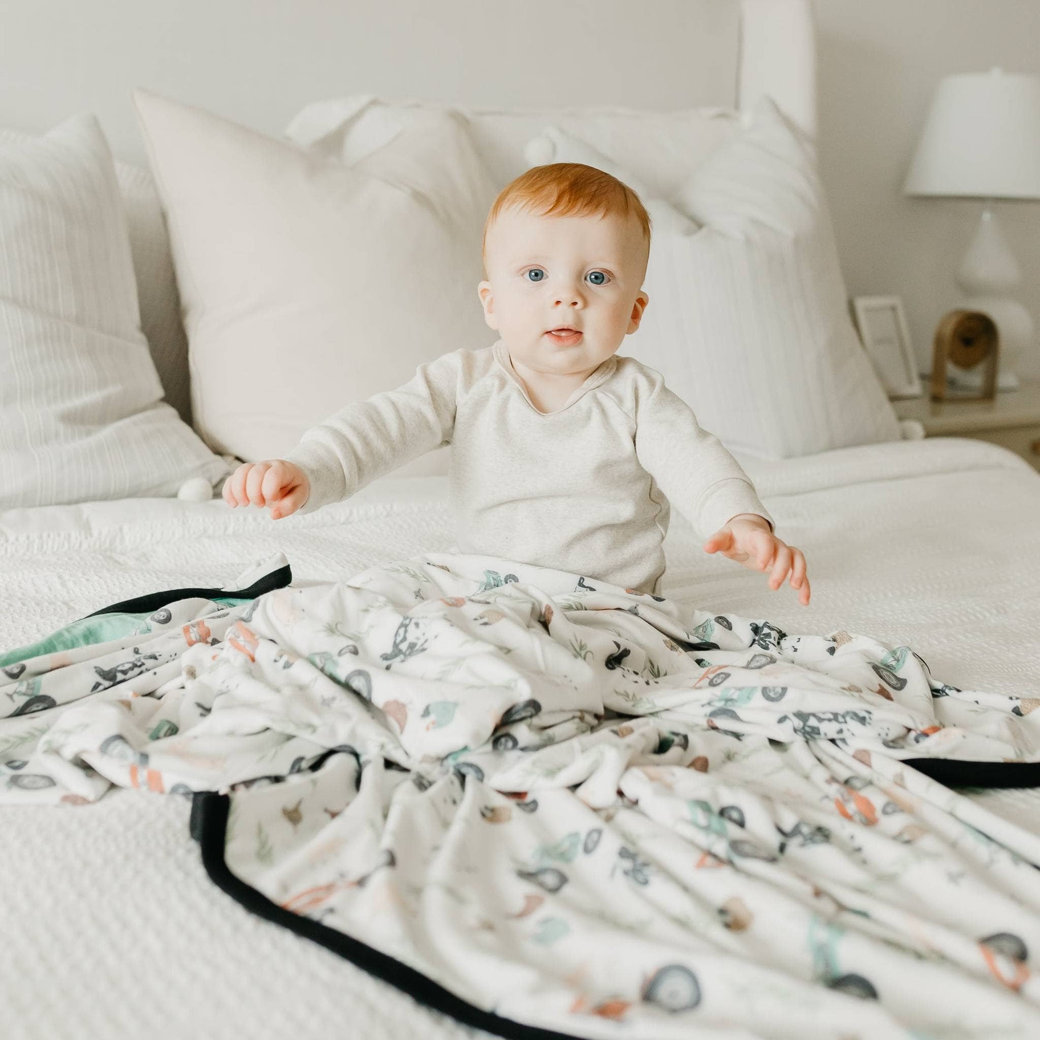 Copper Pearl: Three-Layer Quilt - Jo-12- Baby/Kids/Men-Copper Pearl-Usher & Co - Women's Boutique Located in Atoka, OK and Durant, OK