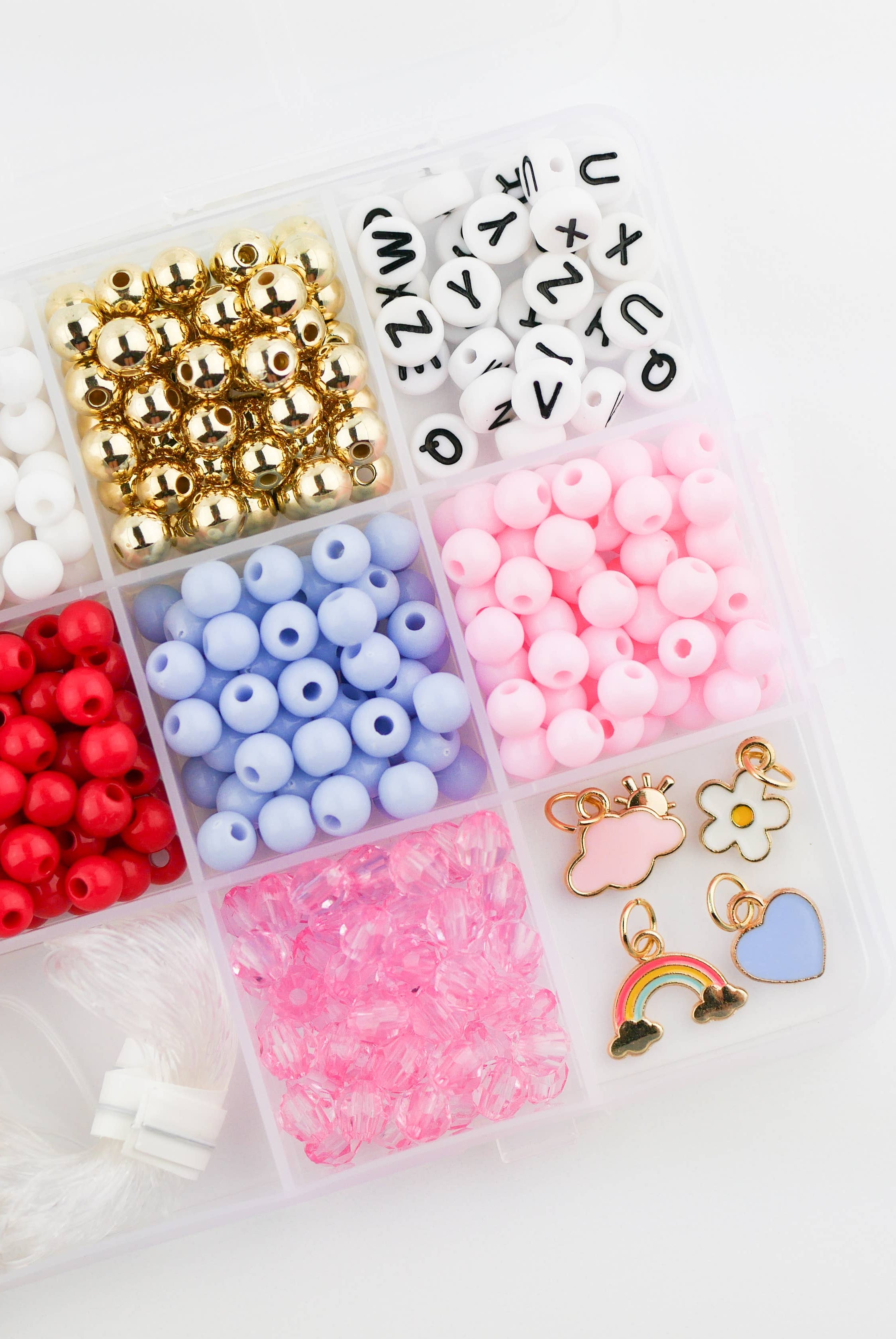 Color My World Rainbow Stretchy Bracelet Kit-11- Gift/Home-Stacked Sweetly-Usher & Co - Women's Boutique Located in Atoka, OK and Durant, OK