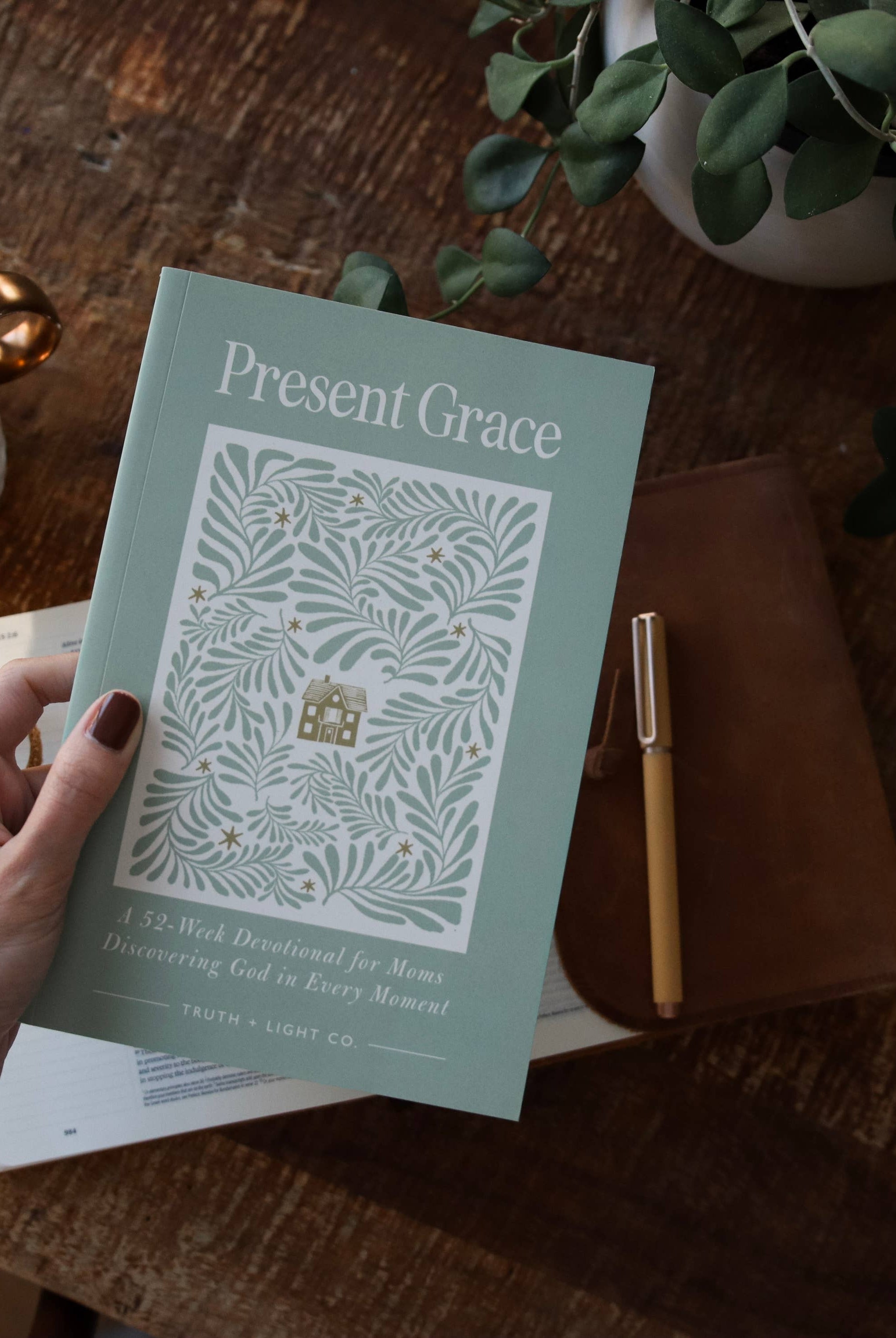 Present Grace: A 52-Week Devotional for Moms (Gift Book)-11- Gift/Home-Truth and Light-Usher & Co - Women's Boutique Located in Atoka, OK and Durant, OK