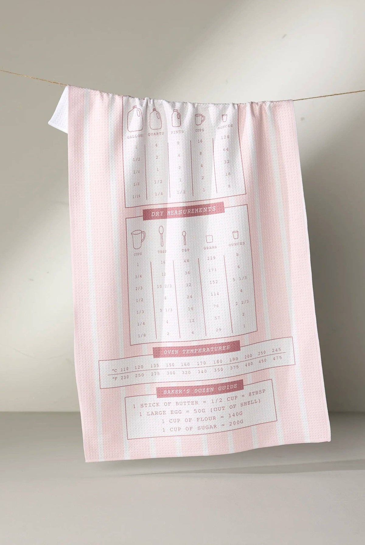 Cheat Sheet Tea Towel-Kitchen Textiles-Geometry-Usher & Co - Women's Boutique Located in Atoka, OK and Durant, OK
