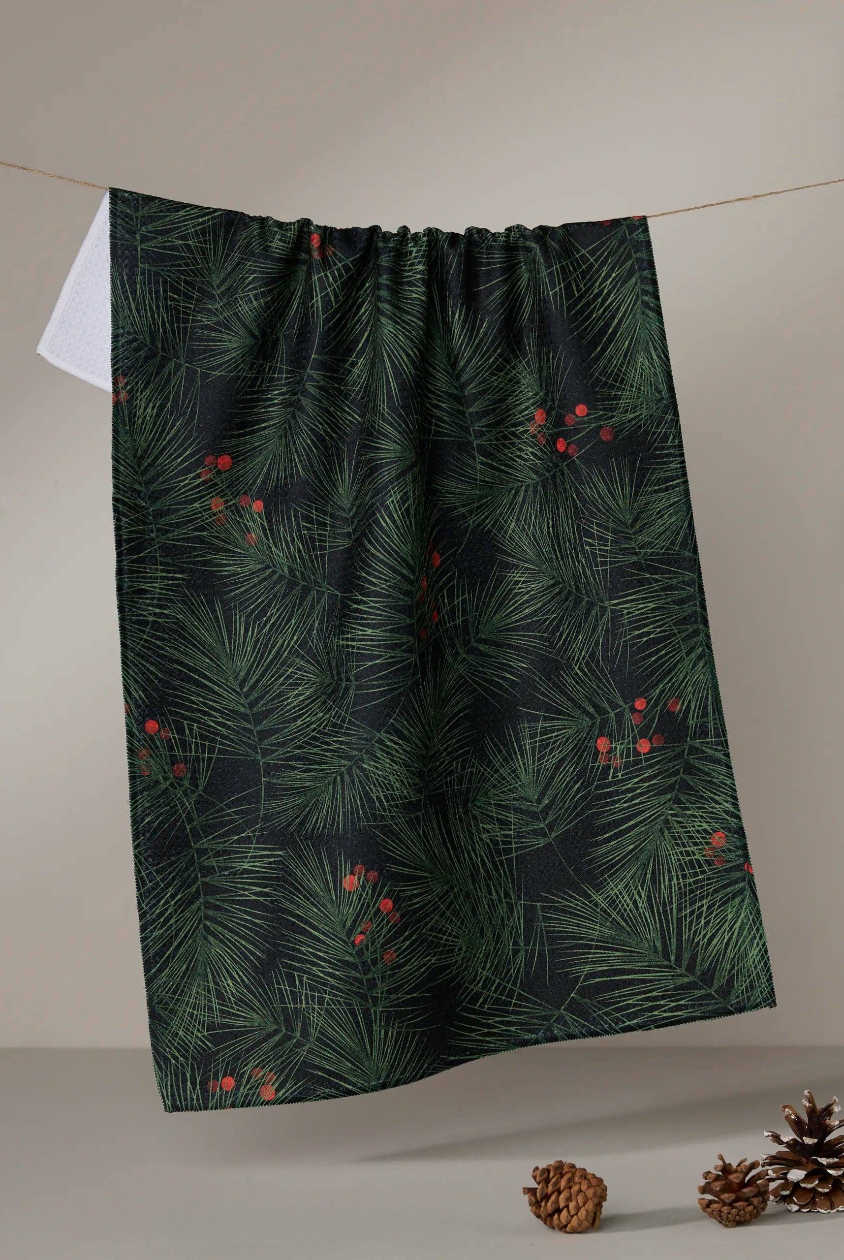 GEOMETRY: Evergreen Pine Tea Towel-11- Gift/Home-Geometry-Usher & Co - Women's Boutique Located in Atoka, OK and Durant, OK