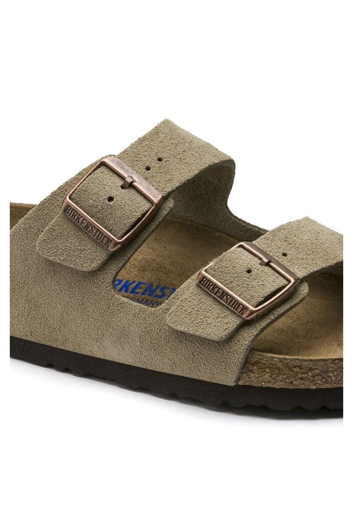 Birkenstock: Arizona SFB - Suede Taupe-9- Shoes-Birkenstock-Usher & Co - Women's Boutique Located in Atoka, OK and Durant, OK