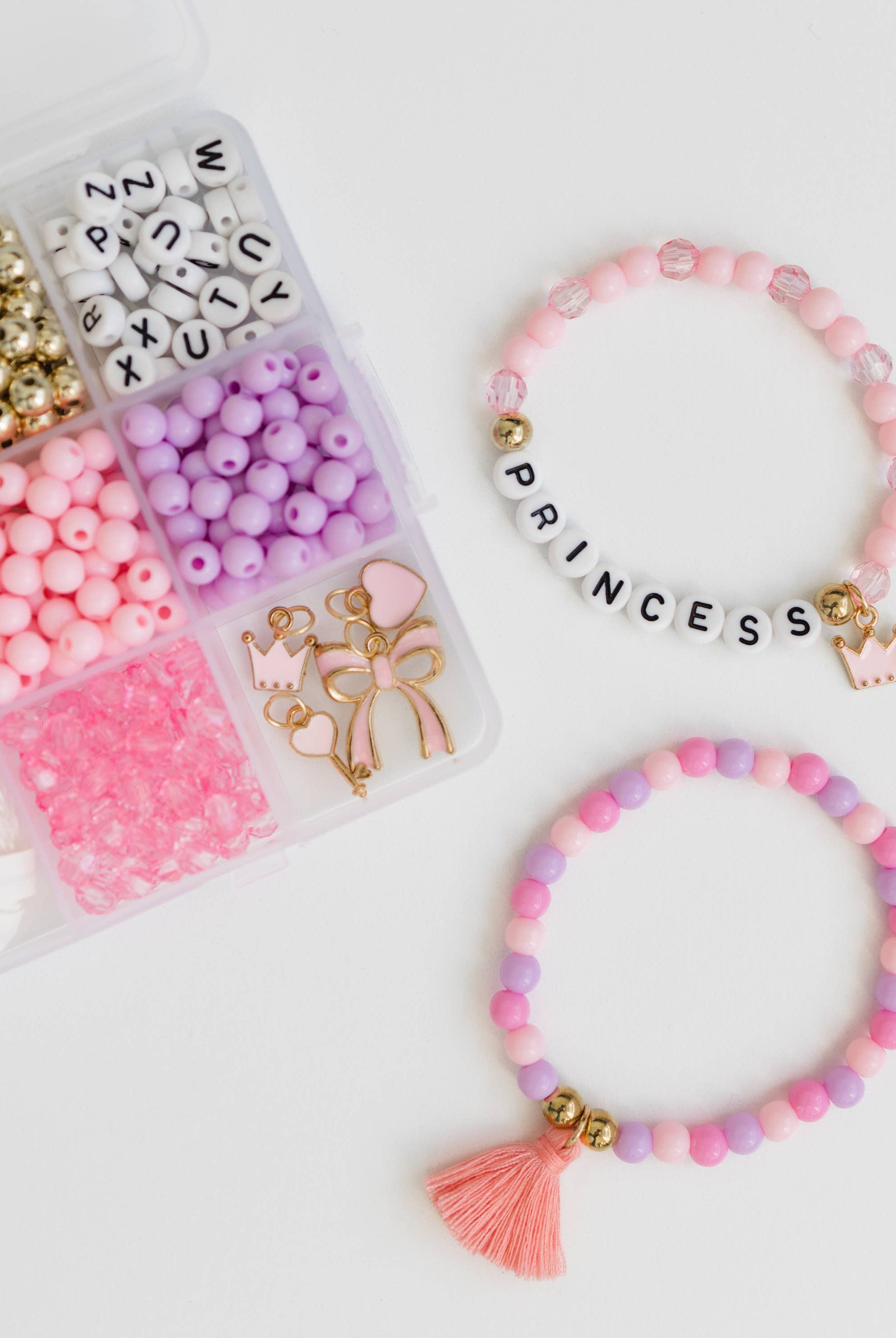 Princess Party Stretchy Bracelet Kit-11- Gift/Home-Stacked Sweetly-Usher & Co - Women's Boutique Located in Atoka, OK and Durant, OK