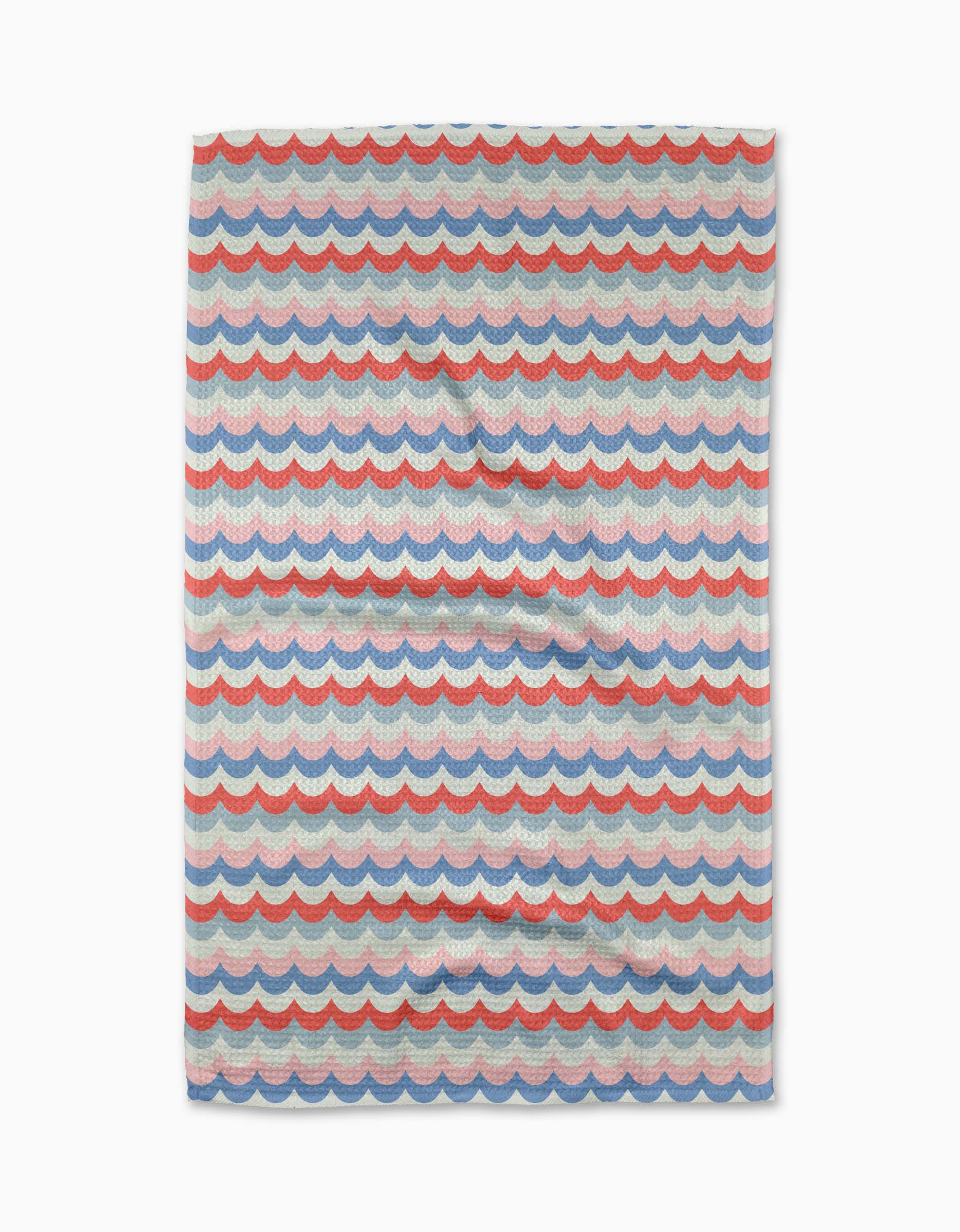 GEOMETRY: Scallop Stripes Tea Towel-11- Gift/Home-Geometry-Usher & Co - Women's Boutique Located in Atoka, OK and Durant, OK