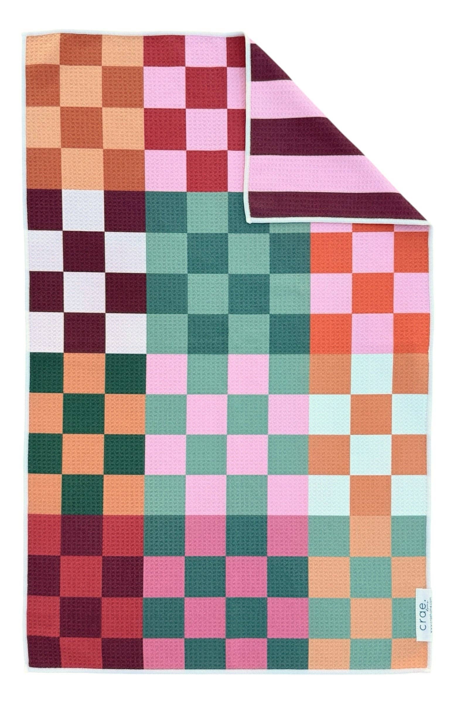Color Study: Reversible Hand Towel-11- Gift/Home-Crae.Home-Usher & Co - Women's Boutique Located in Atoka, OK and Durant, OK