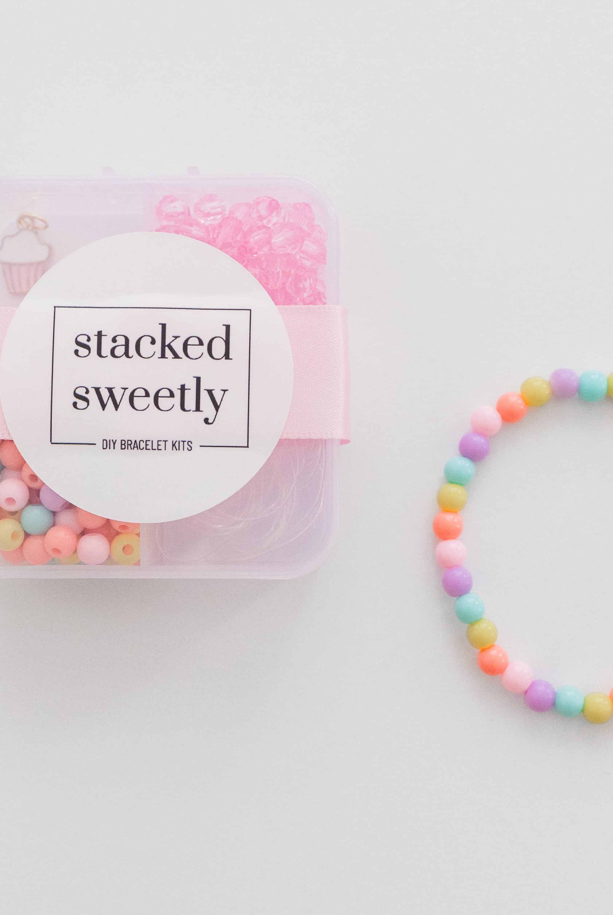 Mini Sweet Treat Bracelet Kit-Birthday Cupcake -11- Gift/Home-Stacked Sweetly-Usher & Co - Women's Boutique Located in Atoka, OK and Durant, OK