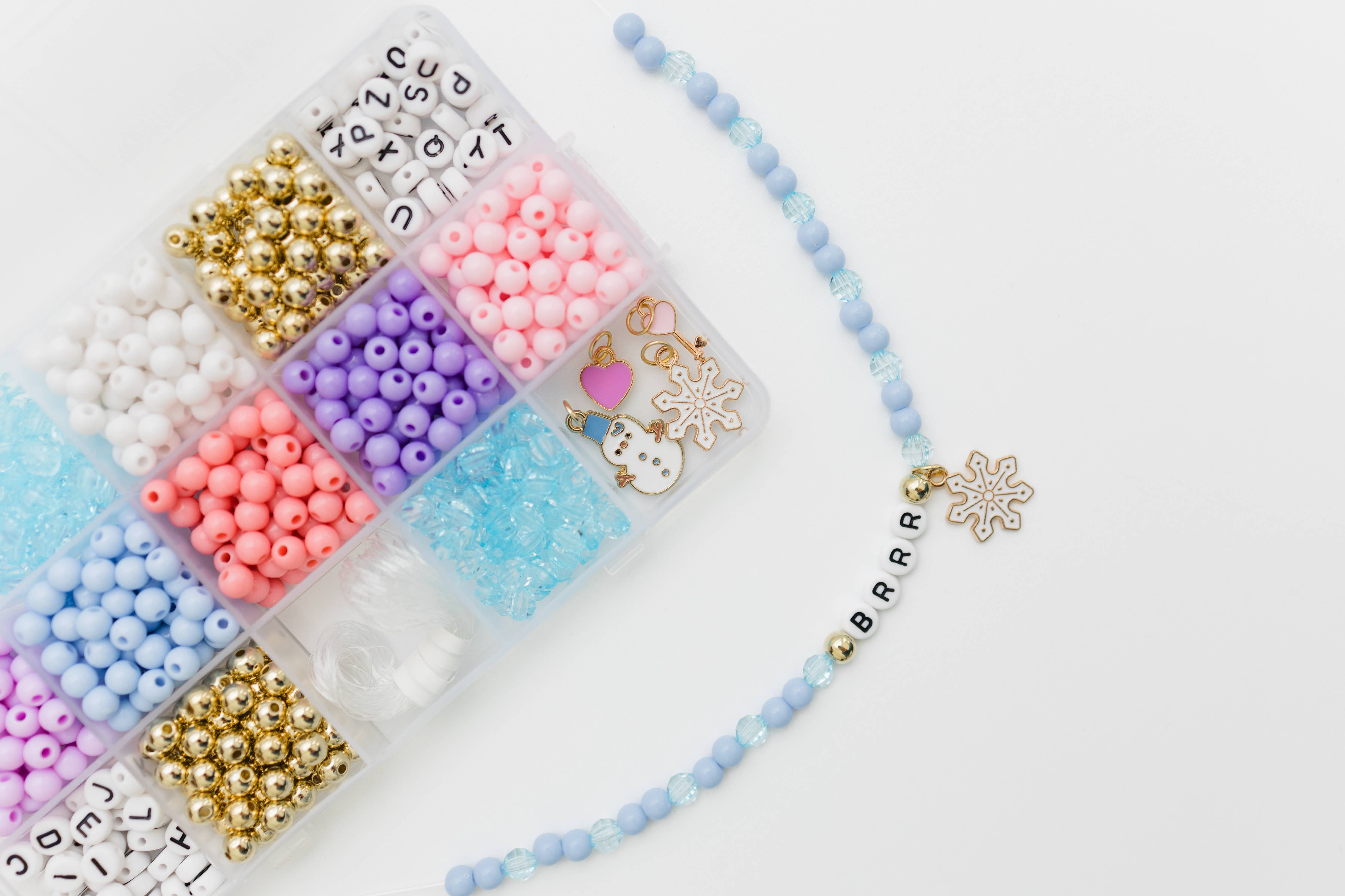 Winter Wonderland Stretchy Bracelet Kit -11- Gift/Home-Stacked Sweetly-Usher & Co - Women's Boutique Located in Atoka, OK and Durant, OK