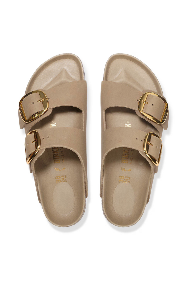 Birkenstock: Arizona Big Buckle-Oiled Tobacco-9- Shoes-BIRKENSTOCK-Usher & Co - Women's Boutique Located in Atoka, OK and Durant, OK