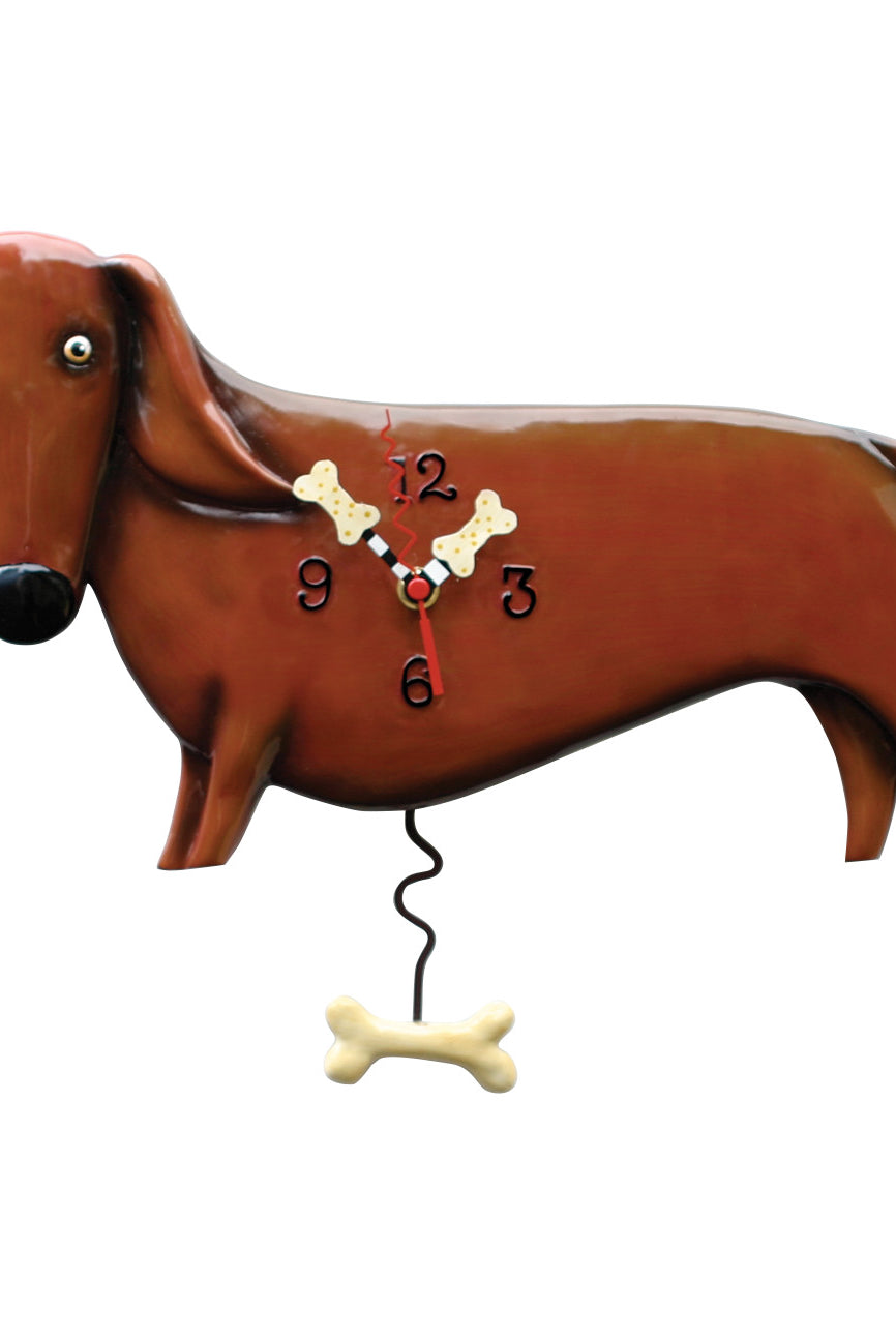 ALLEND: Oscar Clock-11- Gift/Home-Enesco-Usher & Co - Women's Boutique Located in Atoka, OK and Durant, OK