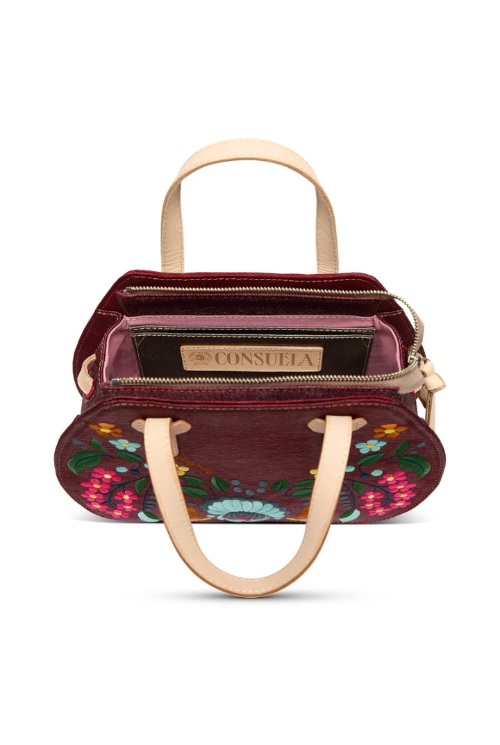 Consuela: Lady Bird Satchel-Amber-10- Bags/Wallets-CONSUELA-Usher & Co - Women's Boutique Located in Atoka, OK and Durant, OK