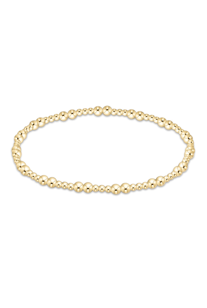 Enewton: Together Gold 3MM Bracelet - Gold-7- Jewelry-ENEWTON-Usher & Co - Women's Boutique Located in Atoka, OK and Durant, OK