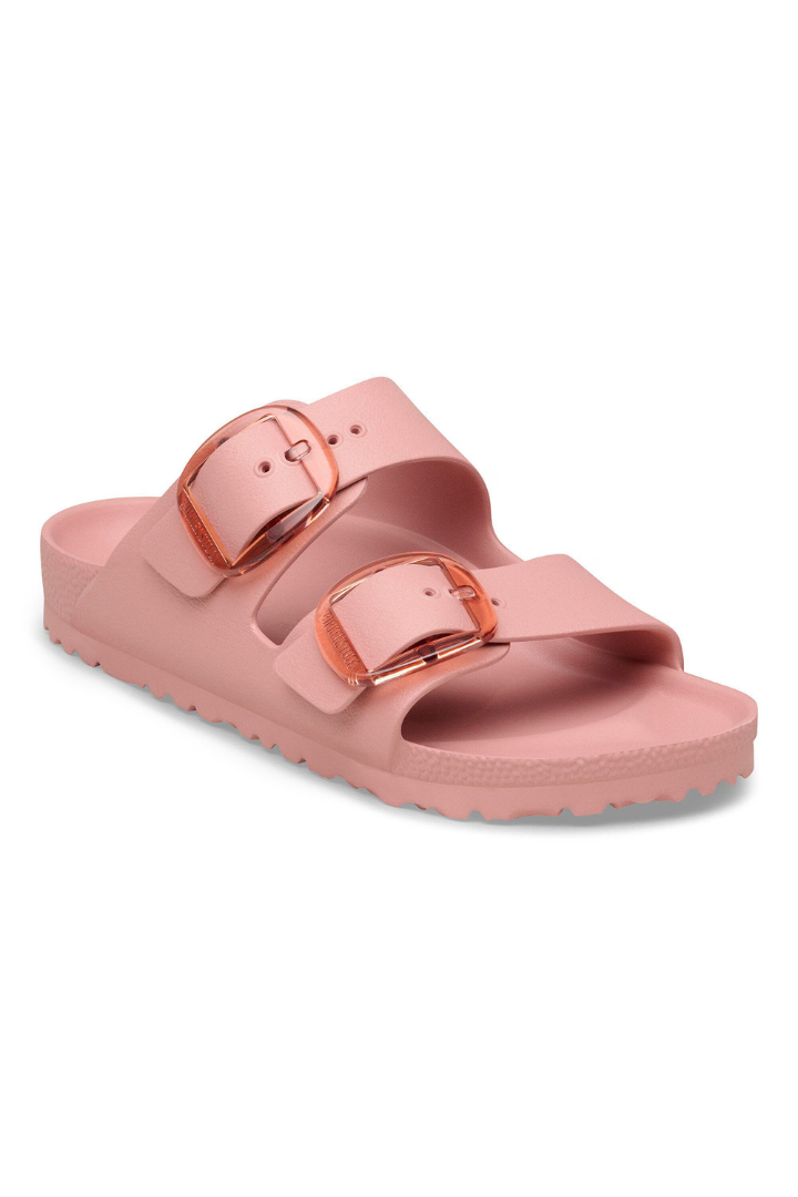 Birkenstock: Arizona Big Buckle Eva-Pink Clay-9- Shoes-BIRKENSTOCK-Usher & Co - Women's Boutique Located in Atoka, OK and Durant, OK