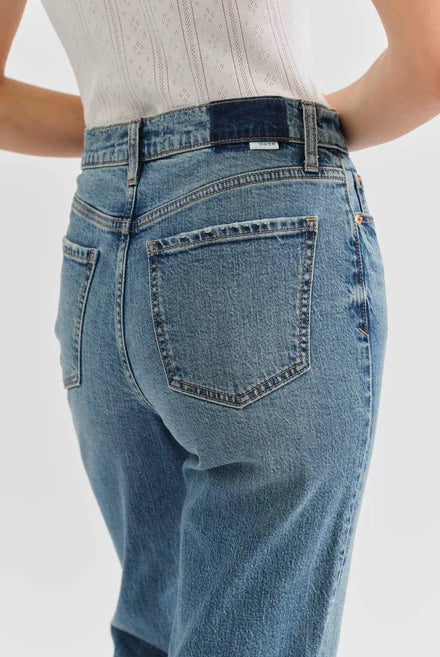 DAZE: Sundaze Vintage Straight-Brooklyn-5- Denim-DAZE-Usher & Co - Women's Boutique Located in Atoka, OK and Durant, OK